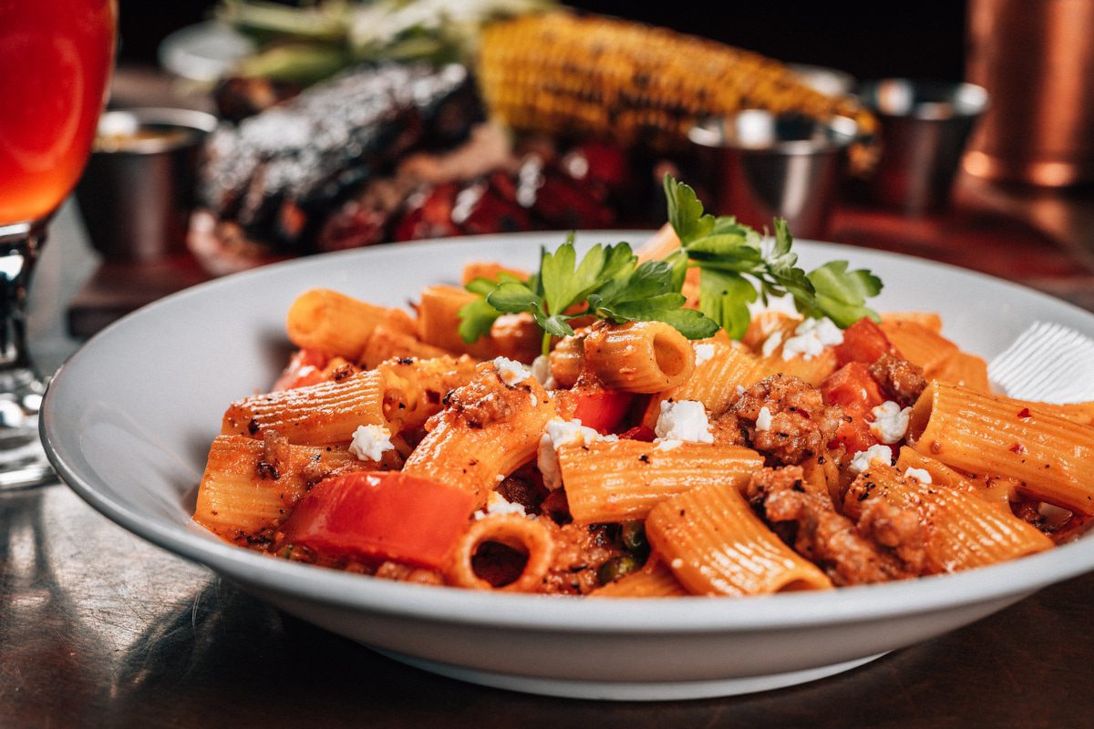 Rigatoni pasta