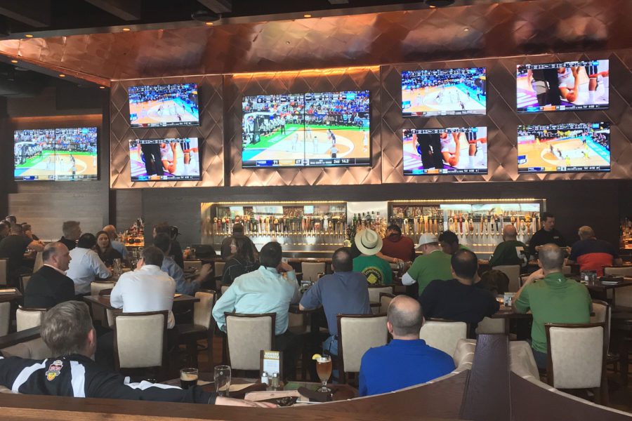 Main dining room at Old Town Pour House in Gaithersburg