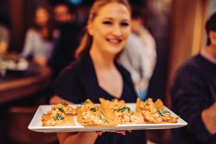 Server with platter